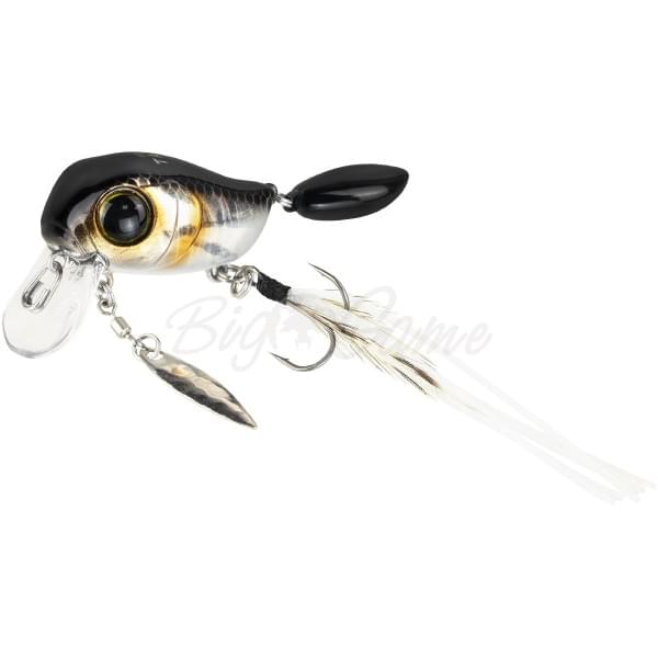 Воблер Jackall Micro Tappy цв. hl silver & black