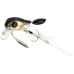 Воблер Jackall Micro Tappy цв. hl silver & black