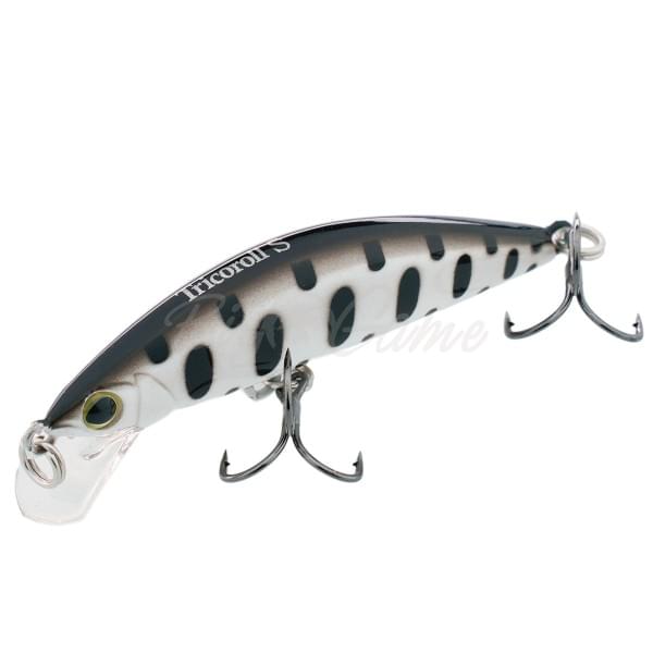 Воблер Jackall Timon Tricoroll 55S цв. white & black yamame