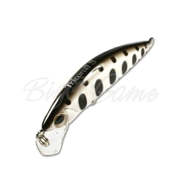 Воблер Jackall Timon Tricoroll 55S цв. white & black yamame