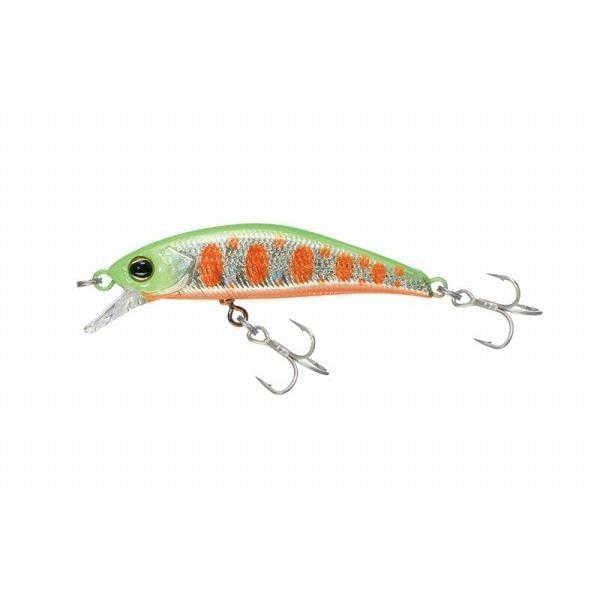 Воблер Jackall Timon Tricoroll Ryushin 43HW цв. lime yamame