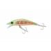 Воблер Jackall Timon Tricoroll Ryushin 43HW цв. lime yamame