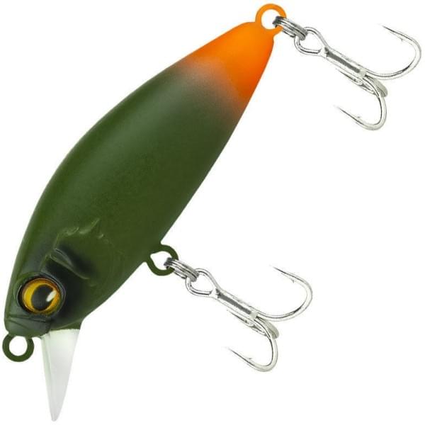 Воблер Jackall Abbey Minnow 38SF цв. green pellet orange