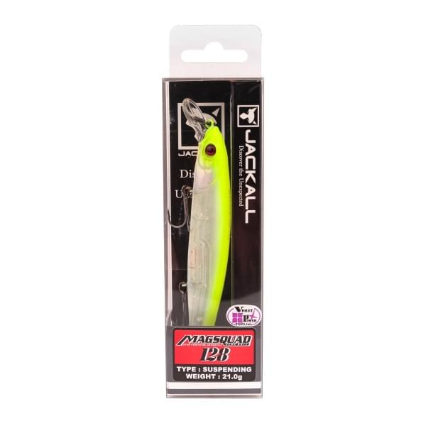 Воблер Jackall Mag Squad 128 SP цв. uv secret chart clear tiger