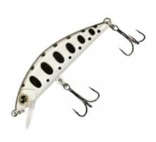Воблер Jackall Timon Tricoroll 47HW цв. white & black yamame