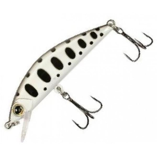 Воблер Jackall Timon Tricoroll 47HW цв. white & black yamame