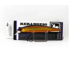 Воблер Jackall Rerange 95 SP цв. double clutch gold & black