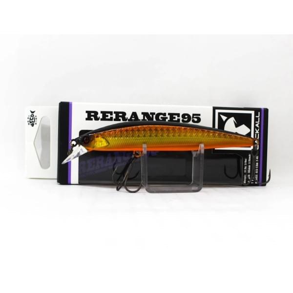 Воблер Jackall Rerange 95 SP цв. double clutch gold & black