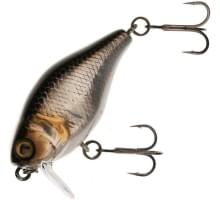 Воблер Jackall Cherry 0 Footer 48 мм цв. hl silver & black