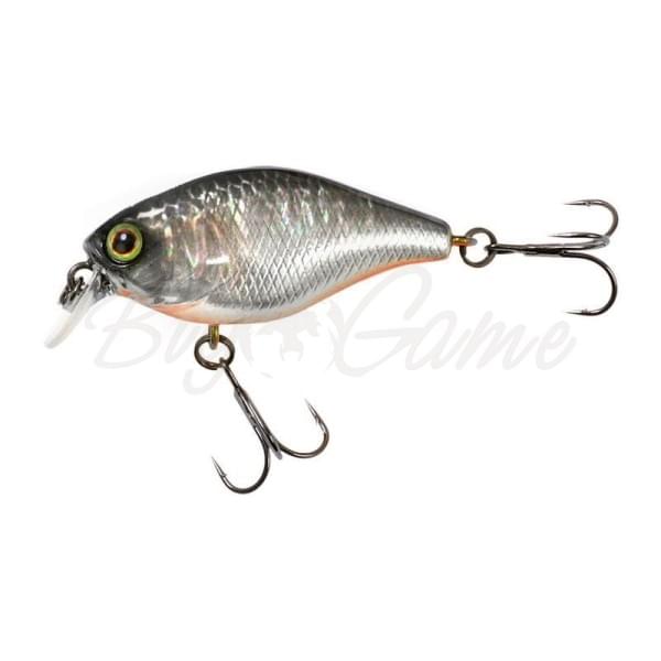 Воблер Jackall Cherry 44 мм цв. hl silver & black