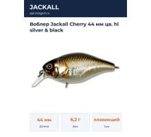 Воблер Jackall Cherry 44 мм цв. hl silver & black