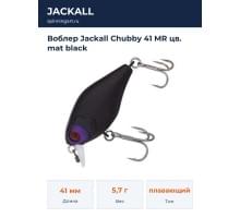 Воблер Jackall Chubby 41 MR цв. mat black