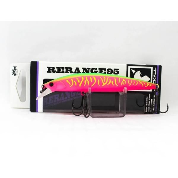 Воблер Jackall Rerange 95 SP цв. dragon fruit mat tiger