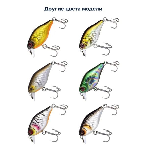 Воблер Jackall Chubby 41 MR цв. hl silver & black