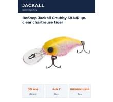 Воблер Jackall Chubby 38 MR цв. clear chartreuse tiger