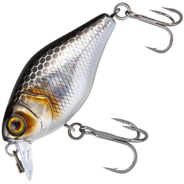 Воблер Jackall Chubby 41 Silent цв. hl silver & black