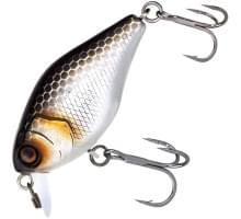 Воблер Jackall Chubby 41 MR цв. uv mat silver & black