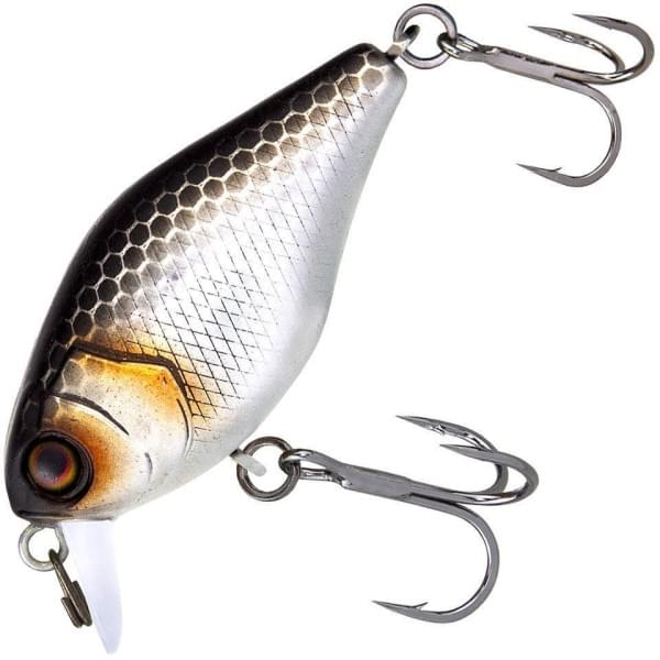 Воблер Jackall Chubby 41 MR цв. uv mat silver & black