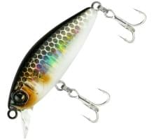 Воблер Jackall Abbey Minnow 38SF цв. hl silver & black