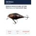 Воблер Jackall Chubby 41F SSR Silent цв. uv ul tamamushi tiger