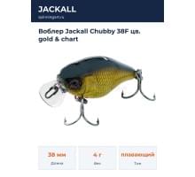 Воблер Jackall Chubby 38F цв. gold & chart