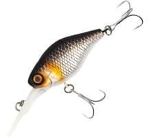 Воблер Jackall D Chubby 38 Silent цв. uv mat silver & black