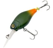Воблер Jackall D Chubby 38 Silent цв. green pellet orange