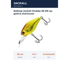 Воблер Jackall Chubby 38 MR цв. gold & chartreuse