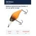 Воблер Jackall Diving Chubby 41 мм цв. pellet orange