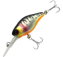 Воблер Jackall D Chubby 38 Silent цв. uv mat silver tiger