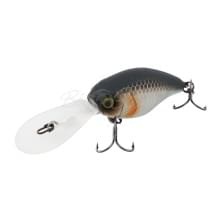 Воблер Jackall DD Chubby 38F цв. uv mat silver & black
