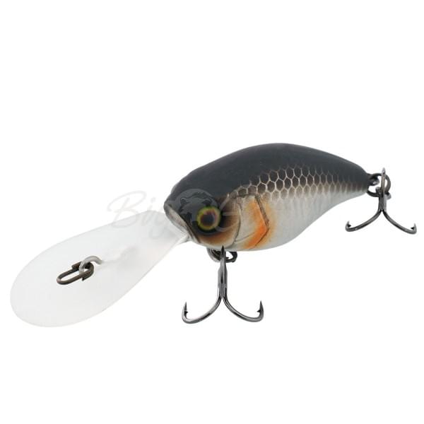Воблер Jackall DD Chubby 38F цв. uv mat silver & black