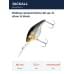 Воблер Jackall Gillcra 60 цв. hl silver & black