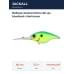 Воблер Jackall Gillcra 60 цв. blueback chartreuse