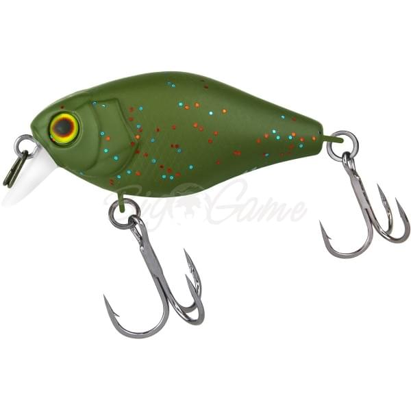 Воблер Jackall Chubby 41F цв. mat glitter olive