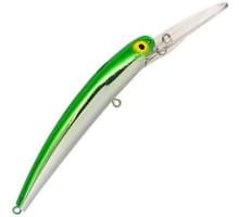 Воблер Bay Rat Long Extra Drive 140F 14гр. green chrome