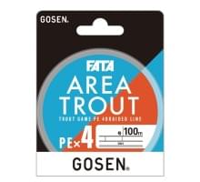 Шнур Gosen Fata Area Trout PEx4 100m gray #0.25 6lb 0.083mm 2.7kg