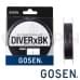 Шнур Gosen Diver x Black 4PE 200m black #3 40lb 0.285mm 18kg
