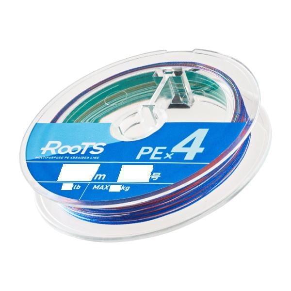 Шнур плетёный Gosen 4PE Roots 200м Multi #2 (31Lb/14,0кг)