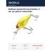 Воблер Jackall Diving Chubby 41 мм цв. gold & chartreuse