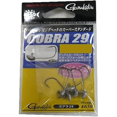 Крючки Gamakatsu Cobra 29 #6 (1 гр. 5 шт.)