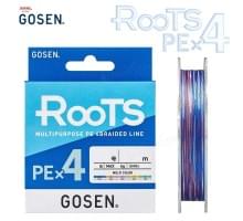 Шнур плетёный Gosen 4PE Line 200м Multy #0.6 (4,2кг)