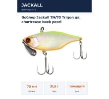 Воблер Jackall TN/70 Trigon цв. chartreuse back pearl