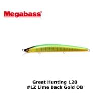 Воблер Megabass GH120 lz lime back gold ob