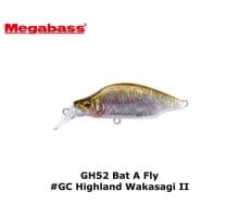 Воблер Megabass GH52 Bat a Fry gc highland wakasagi II