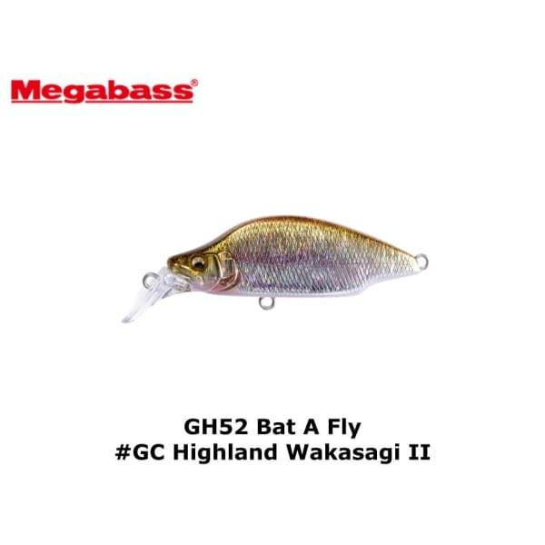 Воблер Megabass GH52 Bat a Fry gc highland wakasagi II