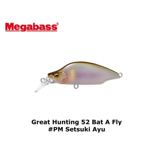 Воблер Megabass GH52 Bat a Fry pm setsuki ayu
