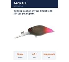 Воблер Jackall Diving Chubby 38 мм цв. pellet pink