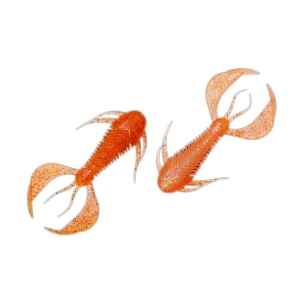 Мягкие приманки Megabass Rock Hog 2 clear orange/rainbow flake 10шт