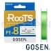 Шнур Gosen Roots PEx8 150m light green #1.5 30lb 0.205mm 14kg